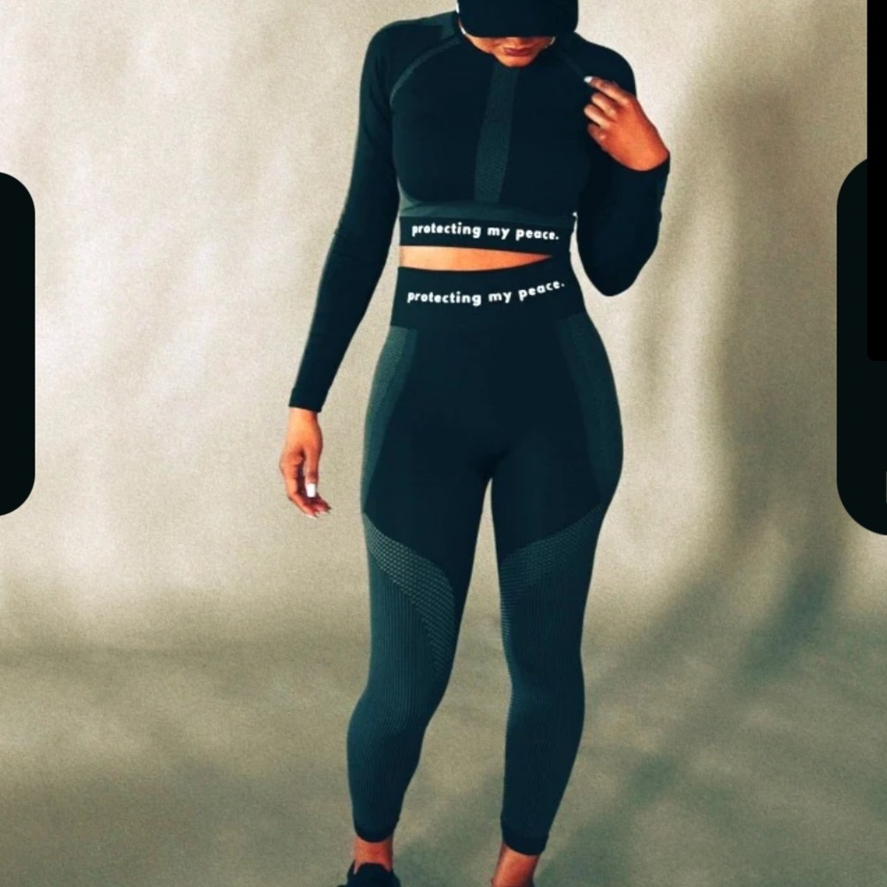 PROTECTING MY PEACE Athleisure Set